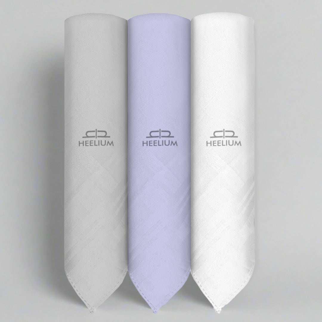Heelium Bamboo Handkerchief - Set of 3