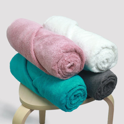 Heelium Bamboo Bath Towels - Set of 4