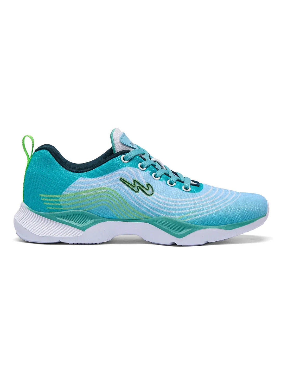 Campus PABLE Green Child Running Shoes