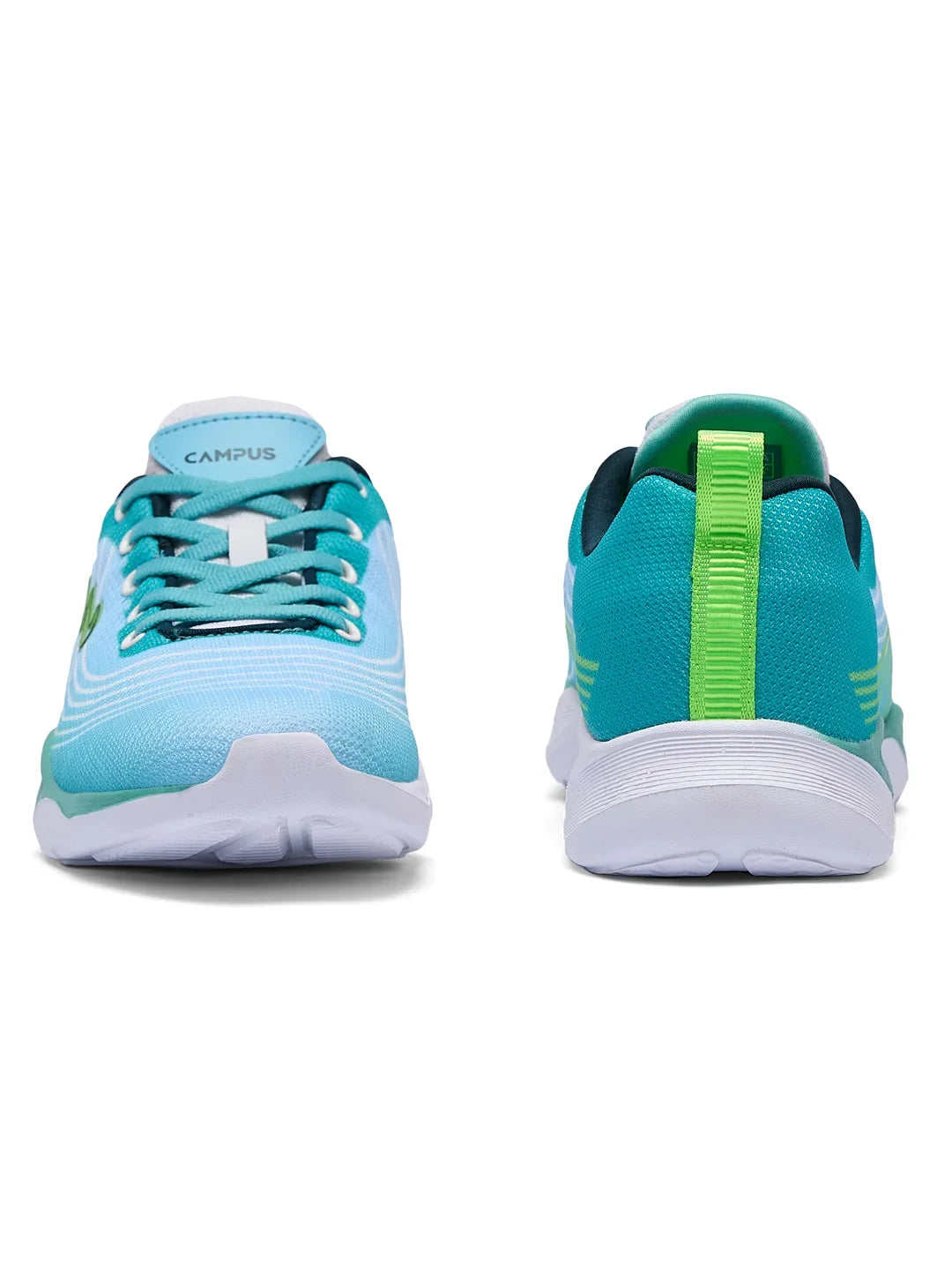 Campus PABLE Green Child Running Shoes