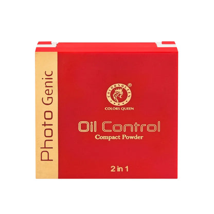 Colors Queen Photo Genic Oil Control Compact Powder | 20 Gram