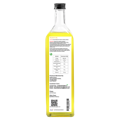 Millet Mania Peanut Oil Mungfli Oil