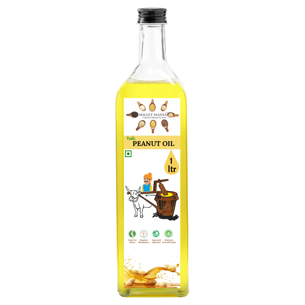 Millet Mania Peanut Oil Mungfli Oil