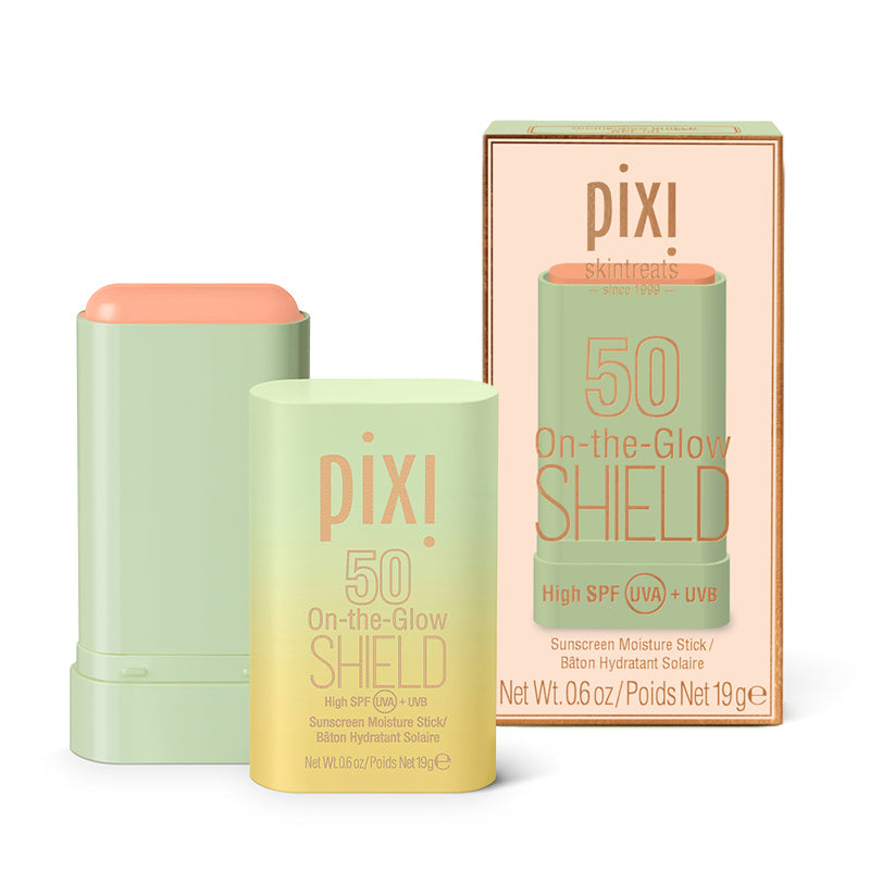 Essential Pixi Beauty SPF 50 sun protection for a healthy, luminous look.