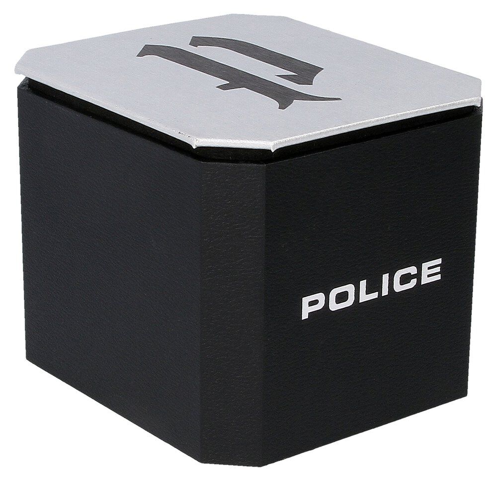 Police Quartz Multifunction Grey Dial Metal Strap Watch for Men