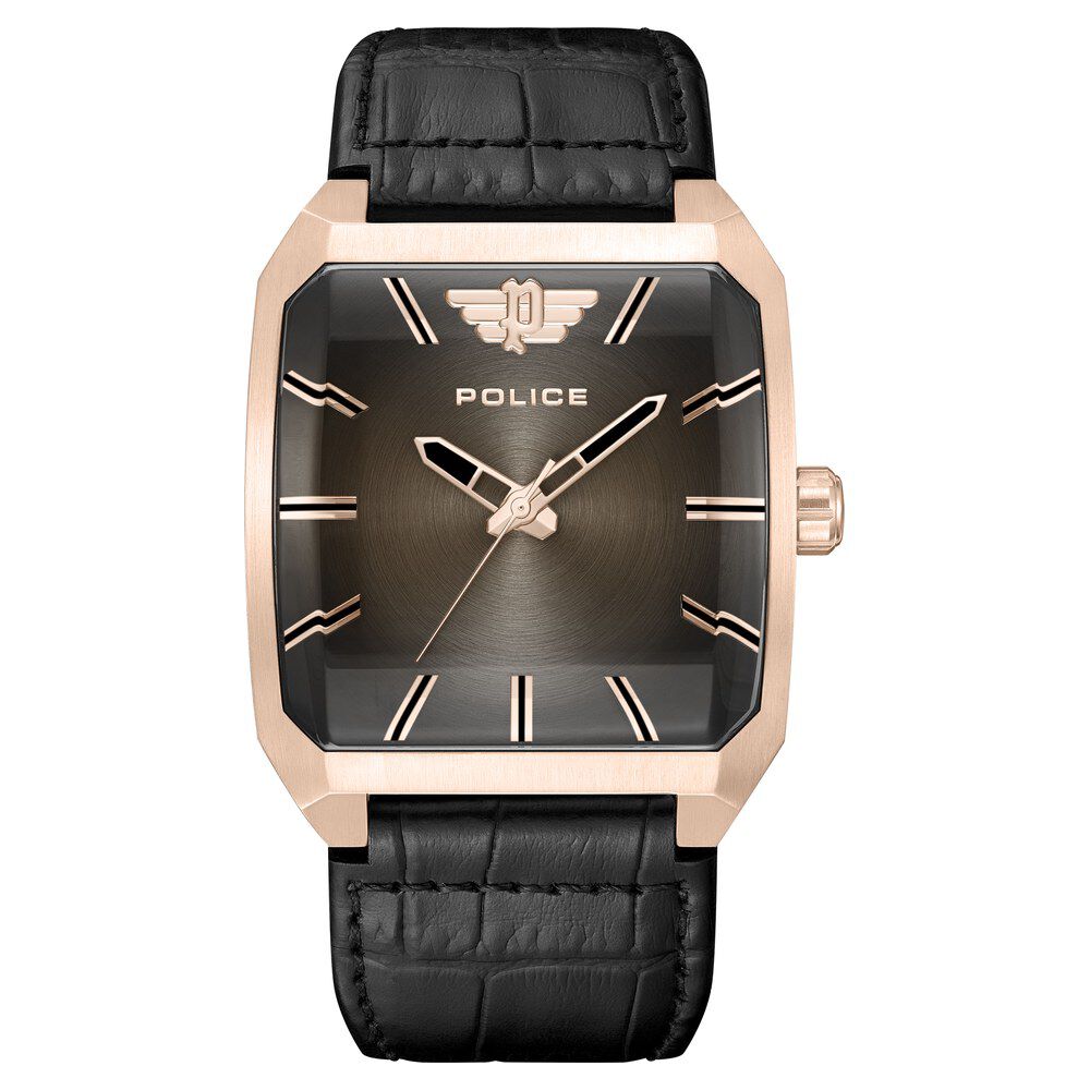 Police Black Dial Quartz Analog Watch for Men - image 1