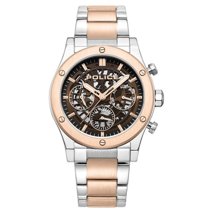 Police Brown Dial Quartz Multifunction Watch for Men - image 1