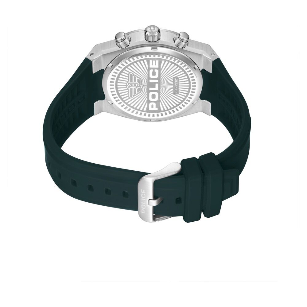 Police Multifunction Green Dial Watch for Men