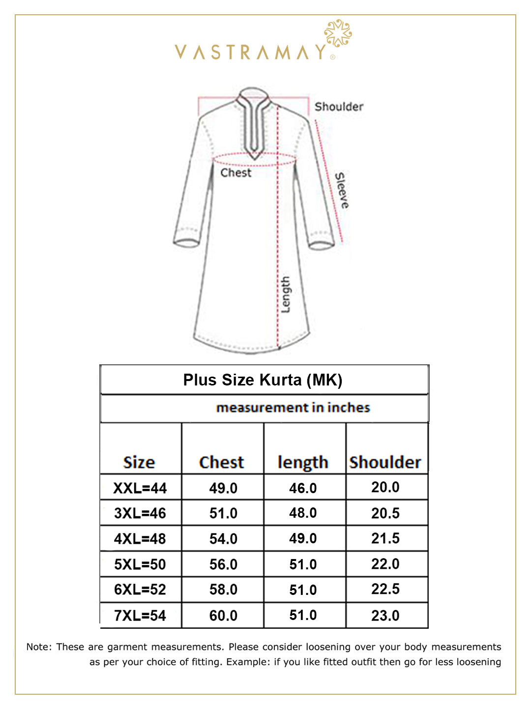 Vastramay Mens Plus Size Grey Silk Blend Kurta