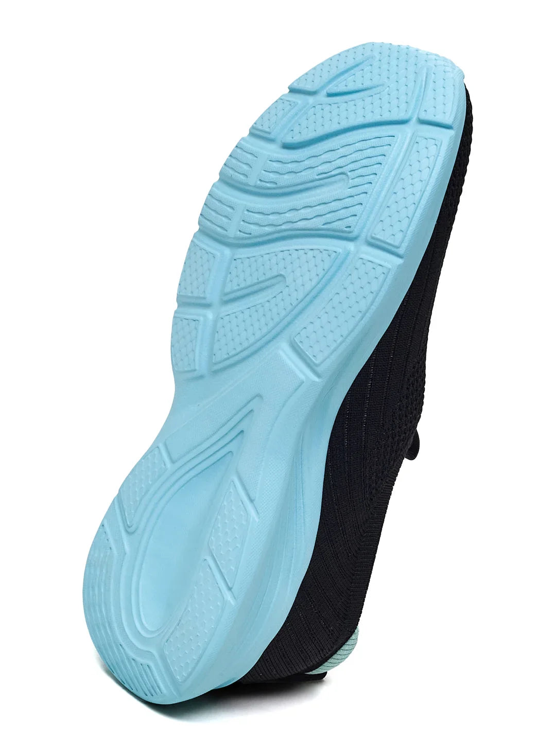 Campus PLUZZ Black Womens Walking Shoes