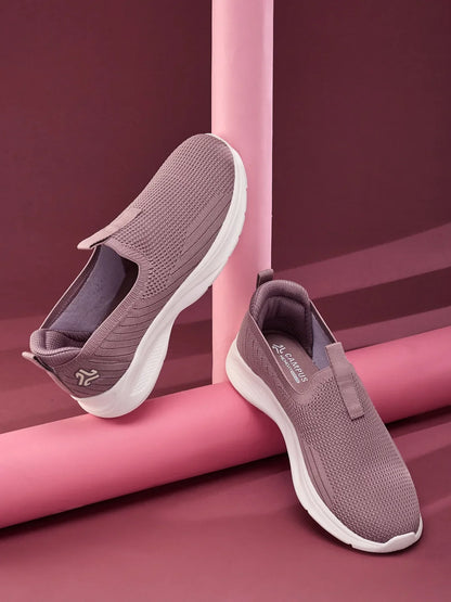 Campus PLUZZ Mauve Womens Walking Shoes
