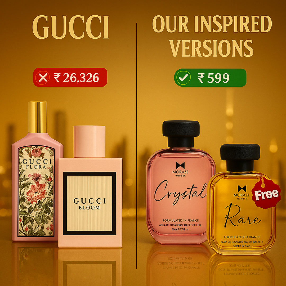 Elegant Moraze Italian Mandarin Perfume bottle for her, capturing light and vibrant citrus essence. - Image 3