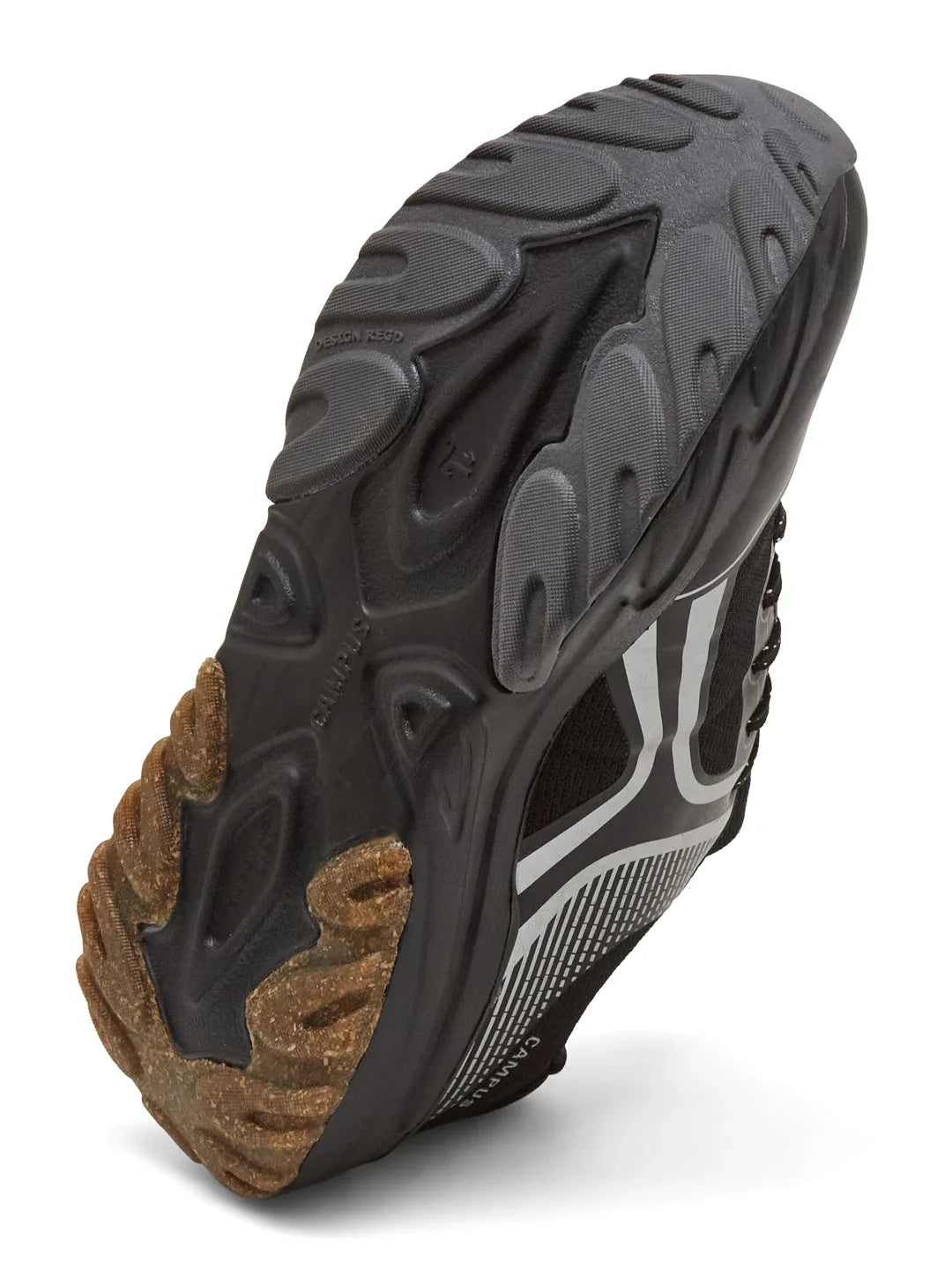 Campus POST Black Mens Running Shoes