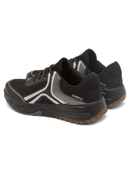 Campus POST Black Mens Running Shoes