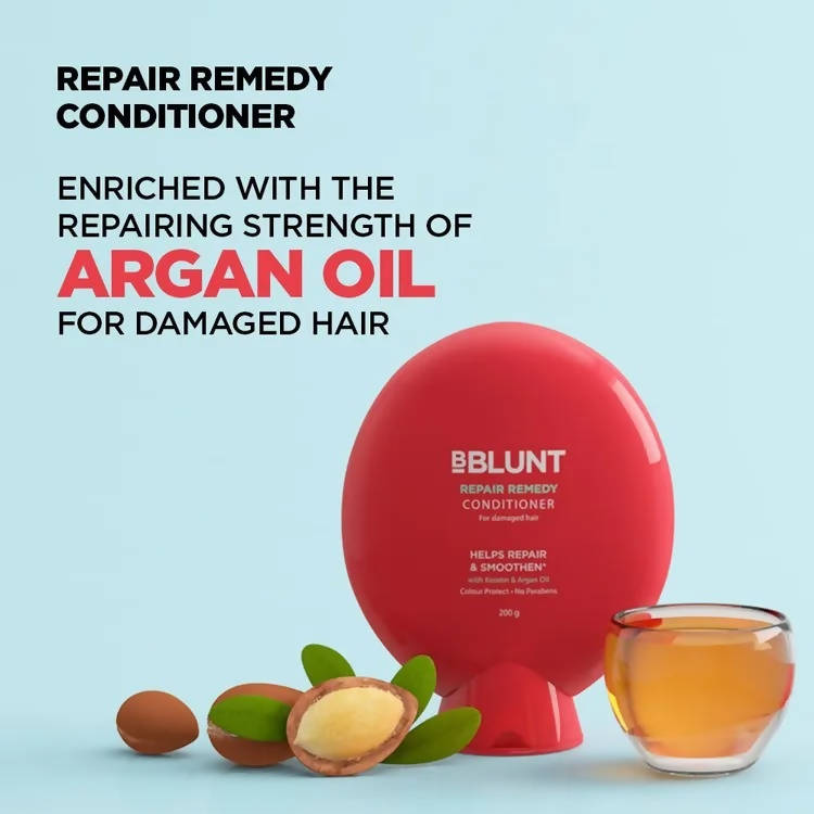 BBlunt Repair Remedy Conditioner For Damaged Hair - PUSHMYCART