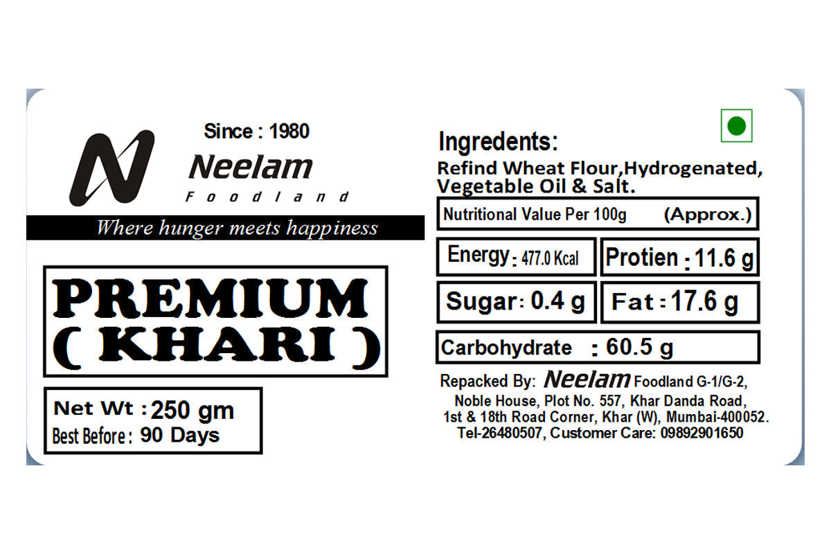 Neelam Foodland Premium Khari 
