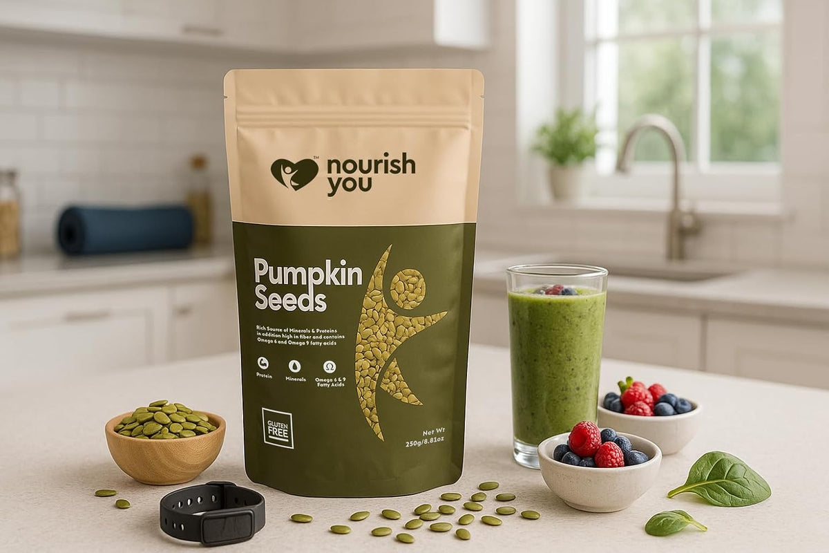 Nourish You Pumpkin seeds | Zinc Rich | Magnesium Rich
