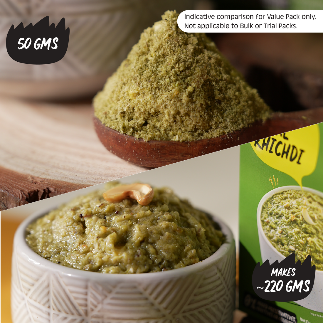 Chutnefy Palak Dal Khichdi
