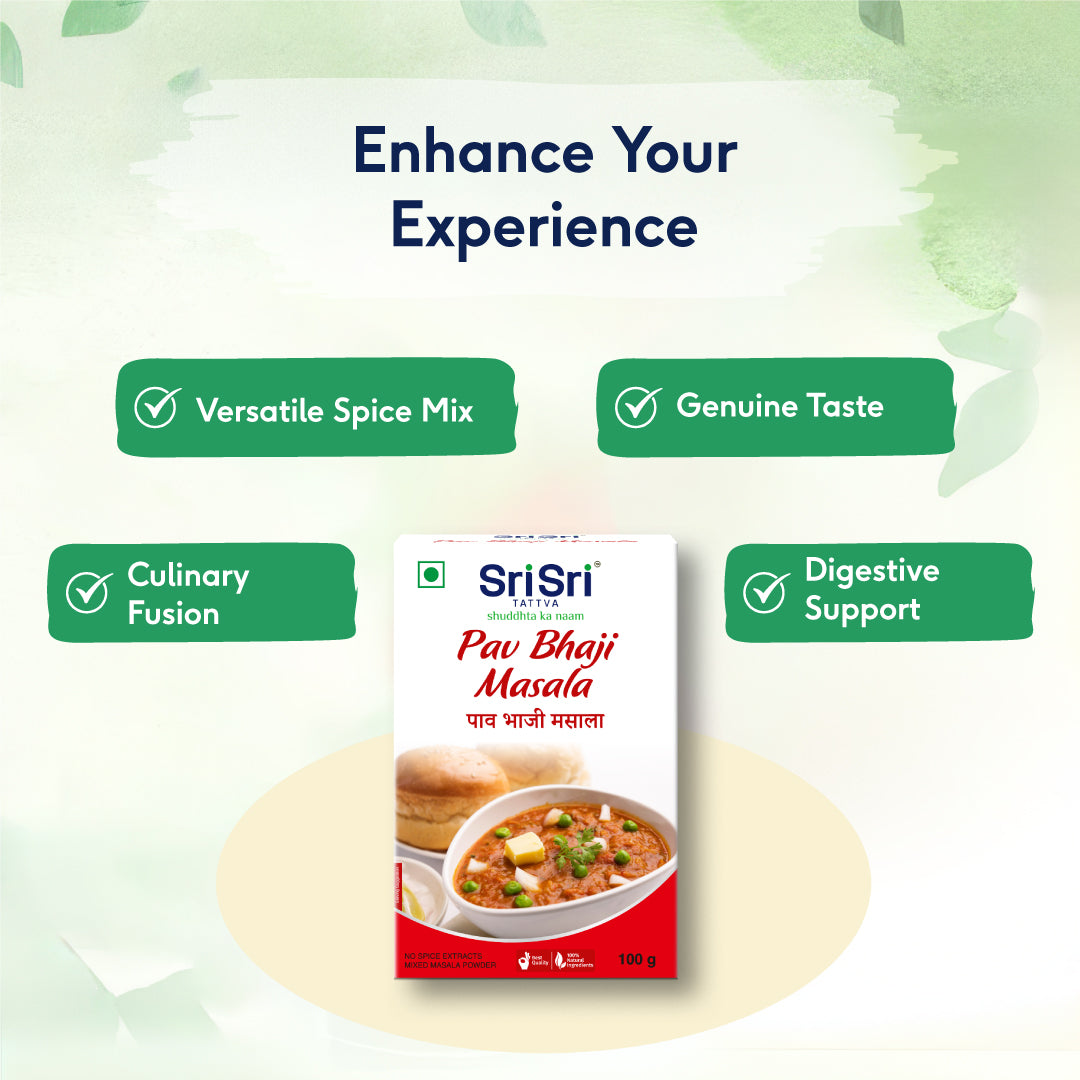 Sri Sri Tattva PAV BHAJI Masala - PUSHMYCART