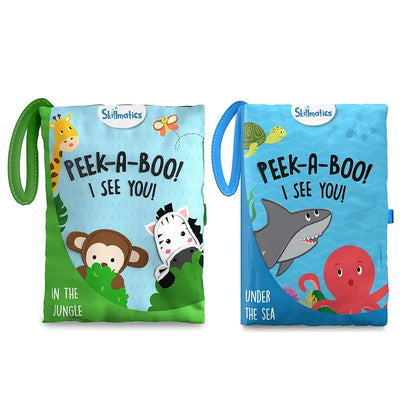 Skillmatics Peek-A-Boo Sensory Delights Bundle 6 Months and Up