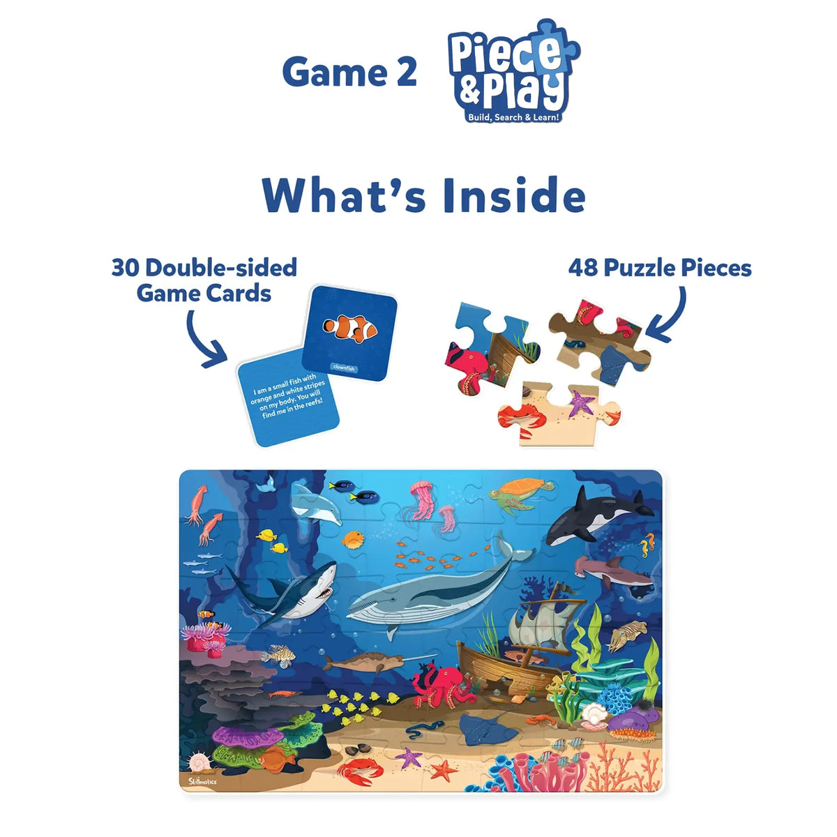Skillmatics Animal Adventure Bundle Ages 3 to 9
