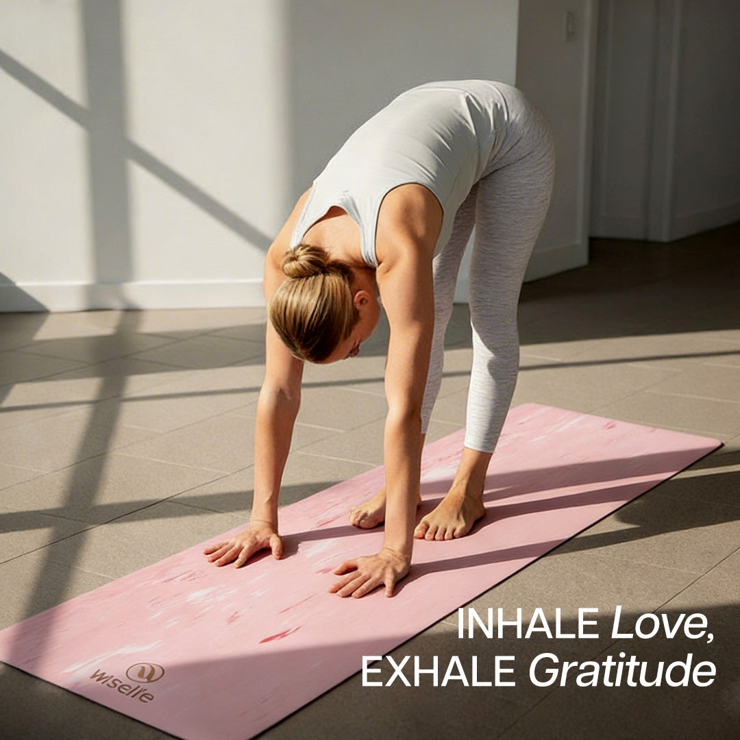 Foldable Rubber Yoga Mat 2MM - Solid Colors