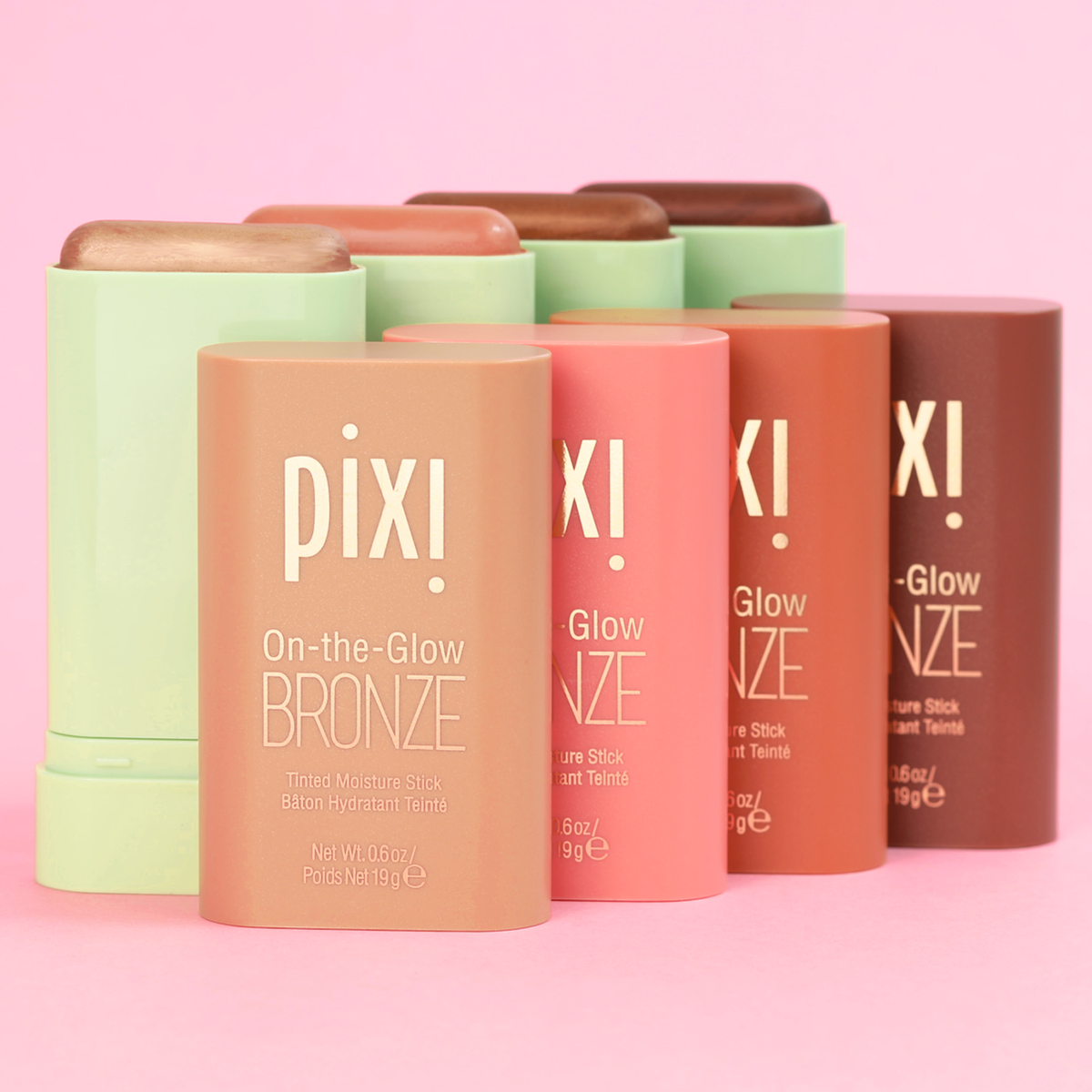 Pixi Beauty SHIELD & Glow Bundle displayed elegantly.