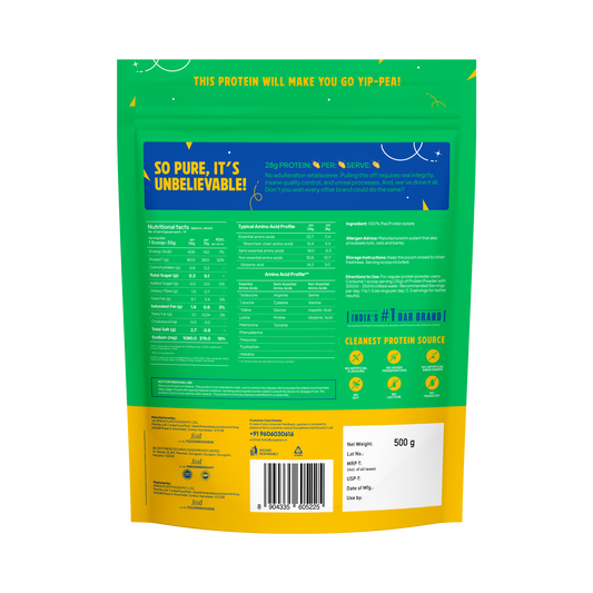 Yoga Bar ProClean Plant Protein (Unflavoured) 