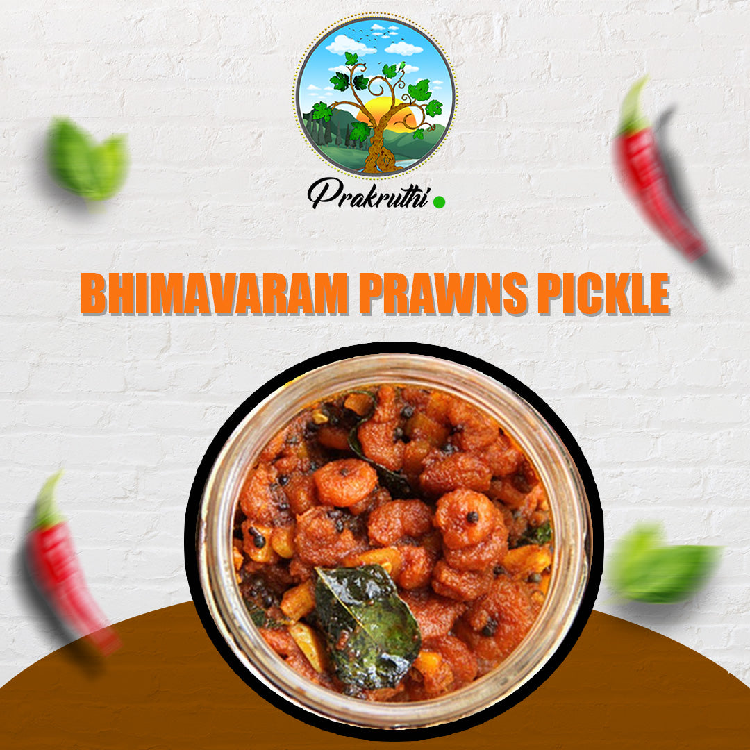 Bhimavaram Prawns Pickle - PUSHMYCART