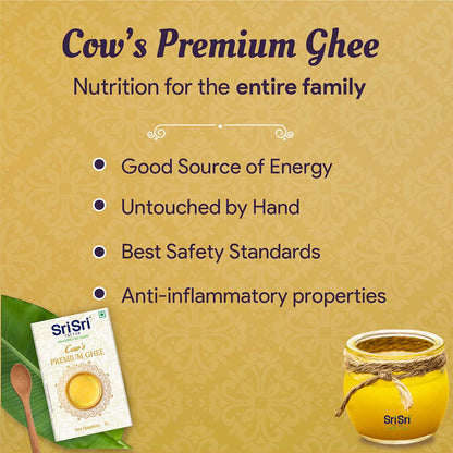 Sri Sri Tattva Cow's Premium Ghee