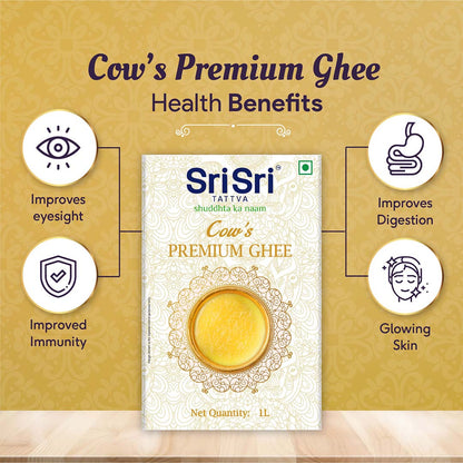Sri Sri Tattva Cow's Premium Ghee