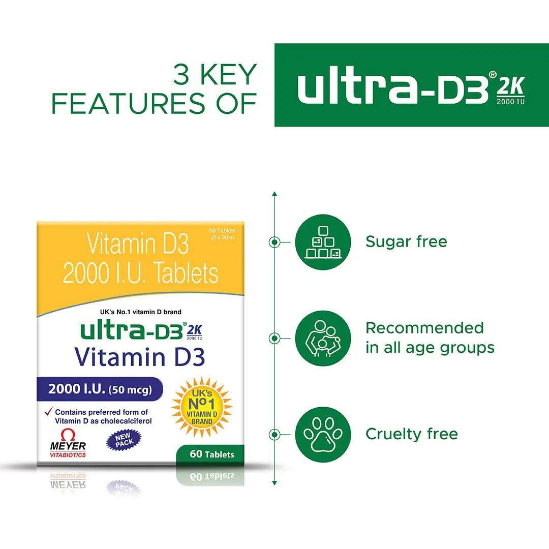 Vitabiotics Ultra D3 2K 