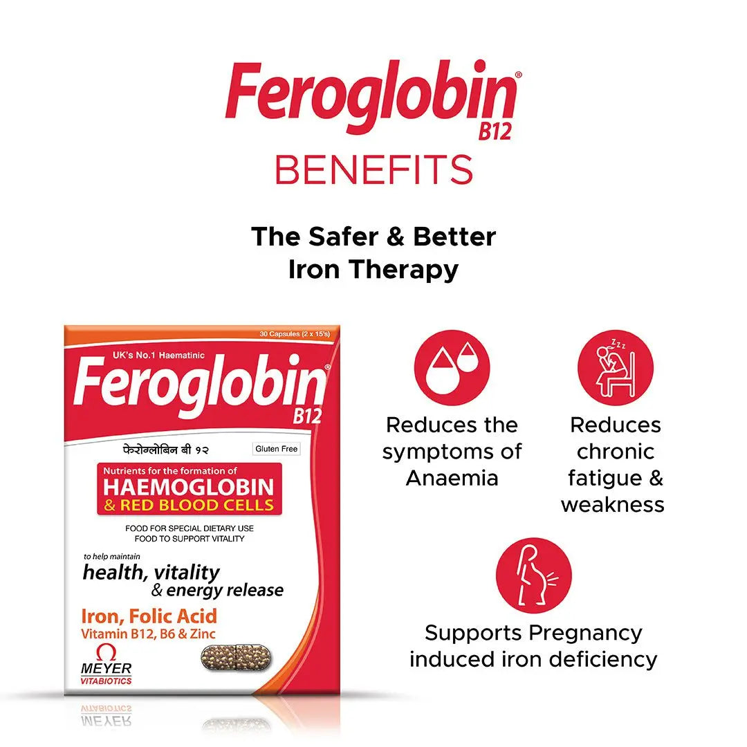 Vitabiotics Feroglobin B12 Capsules