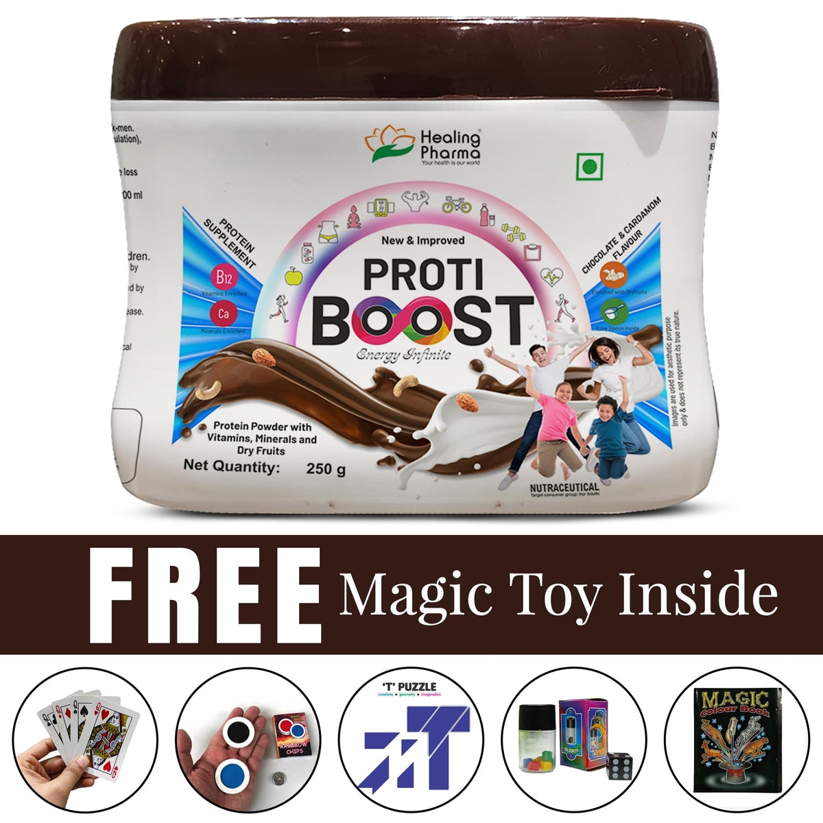 Healing Pharma Proti Boost Protein Powder