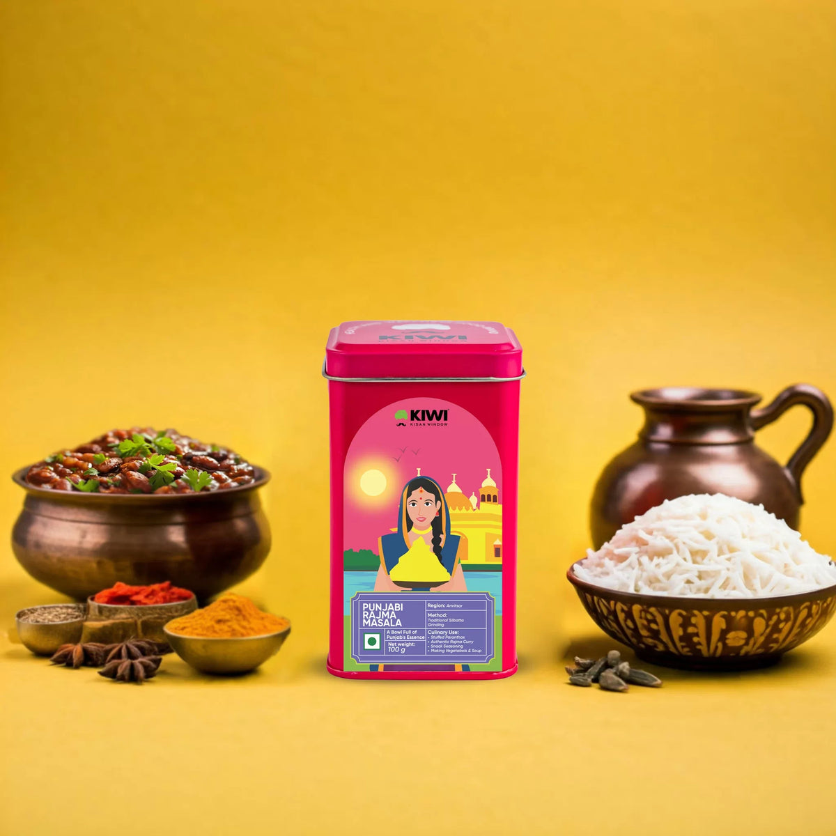 Kiwi Punjabi Rajma Kit Bundle