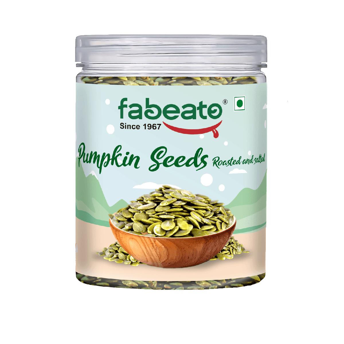 Fabeato Roasted  & Salted Pumpkin seeds