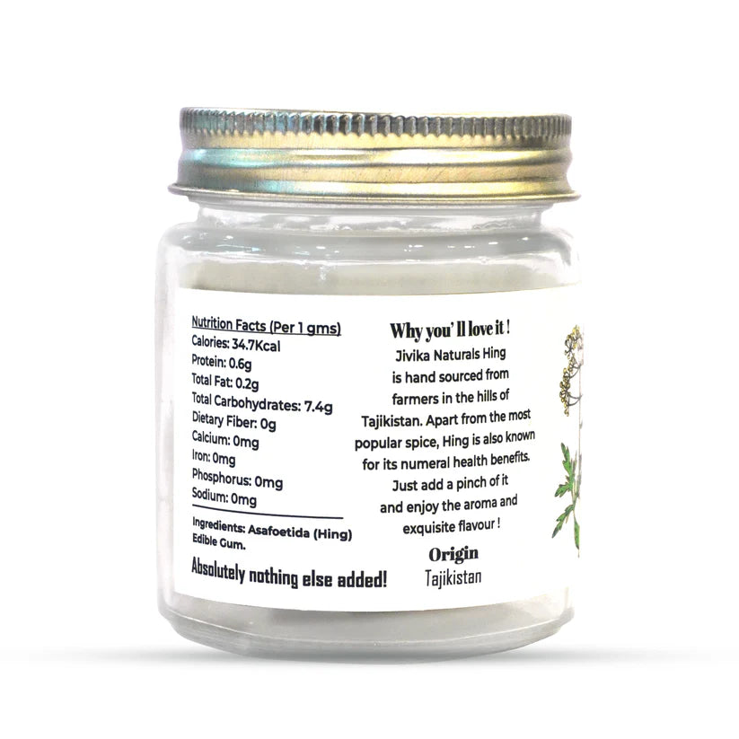 Jivika Naturals Hing |Asafoetida - PUSHMYCART