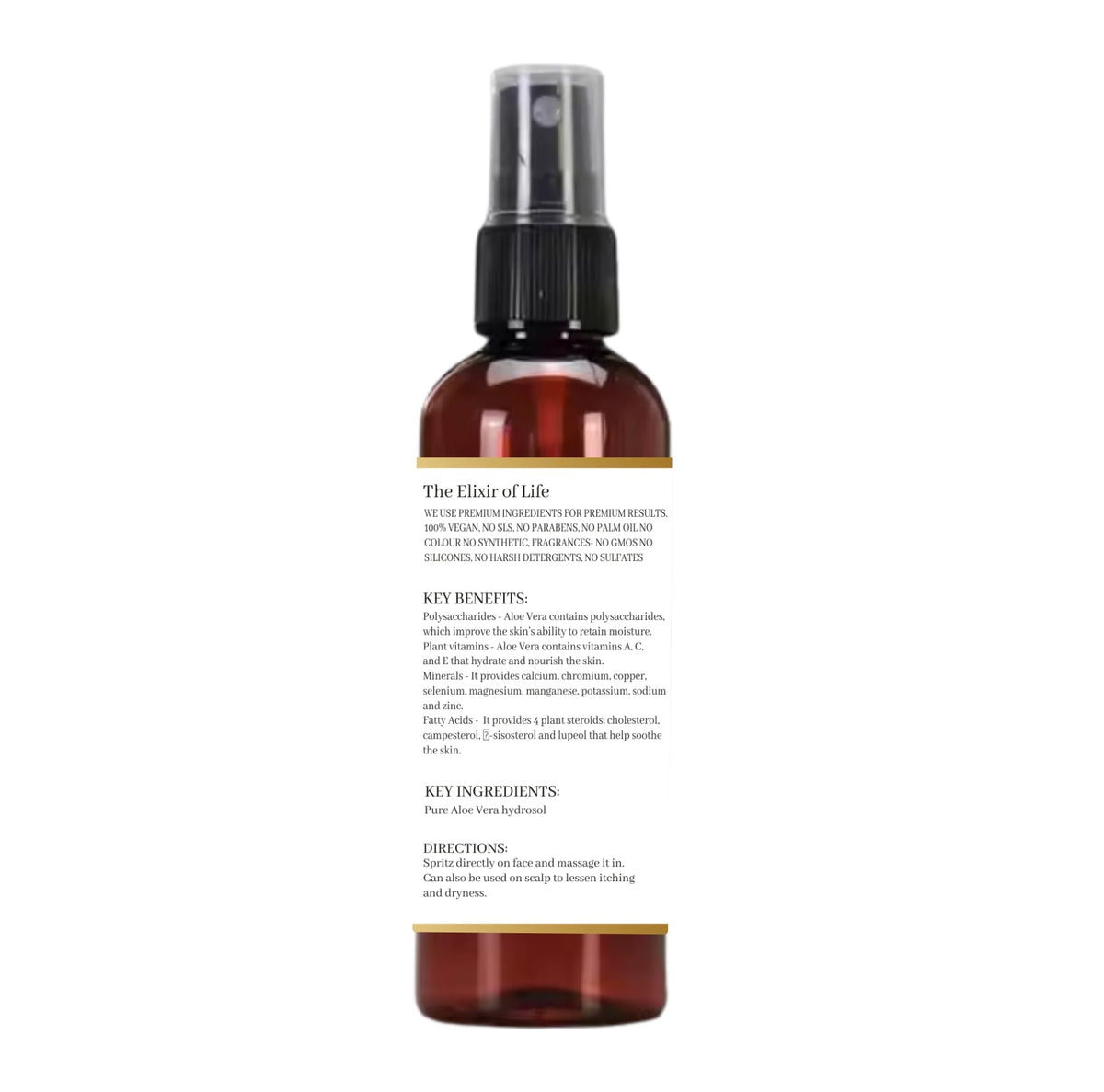 Natuur Pure Aloe Vera Hydrosol Face Toner