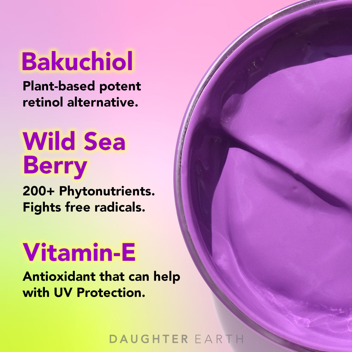 Daughter earth  purple-blush