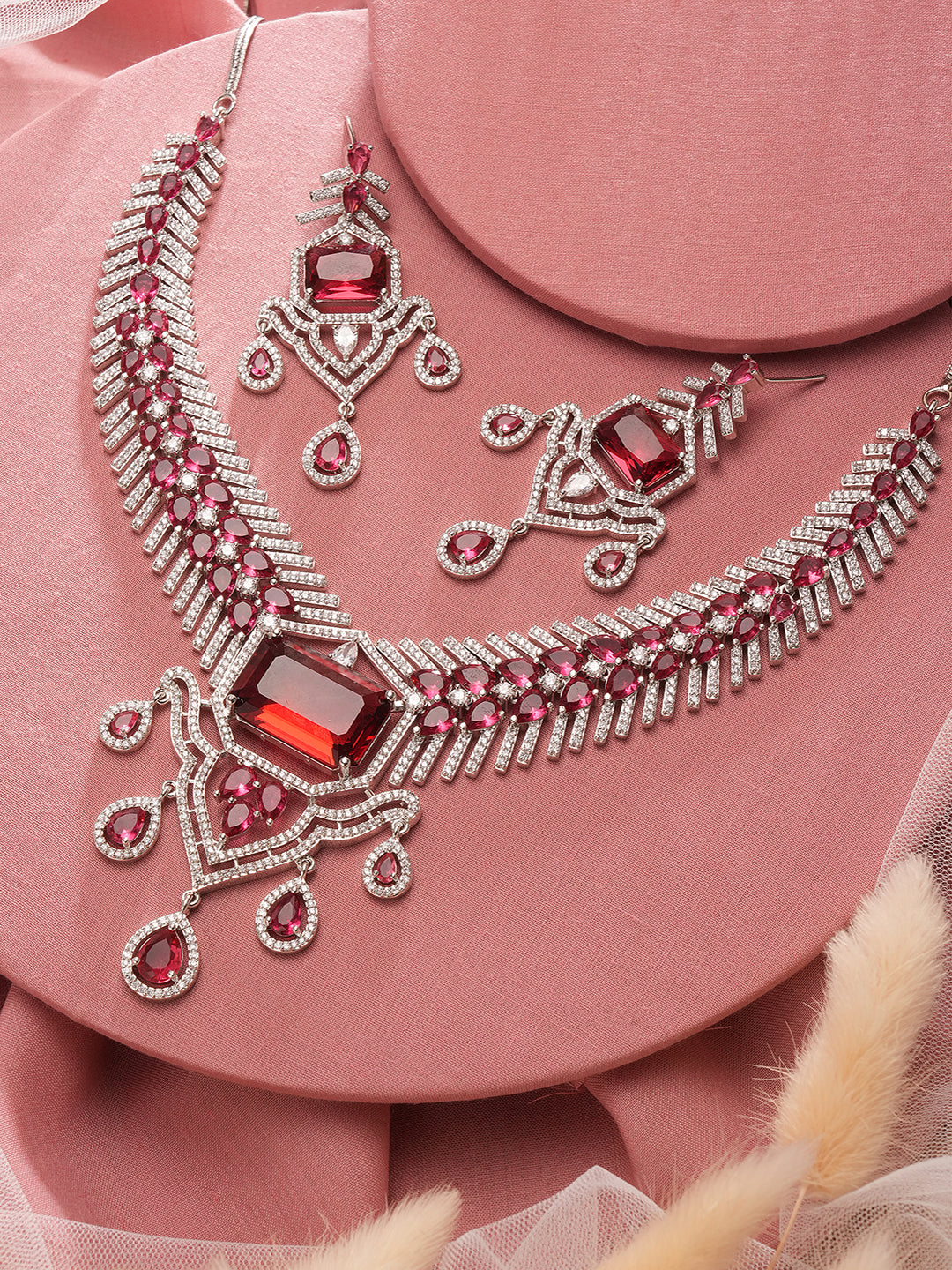 Back view of the necklace clasp and chain.