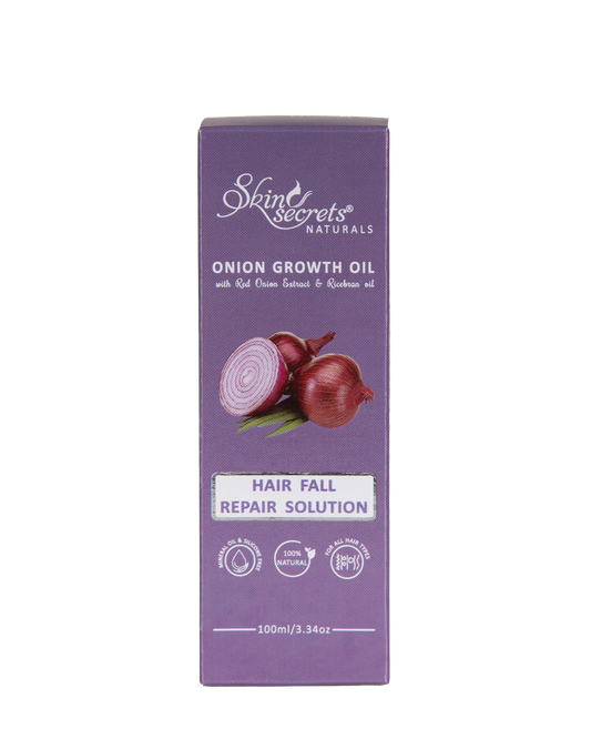 Skin Secrets India Onion Hair Oil| 100% natural Mineral & Silicone Free