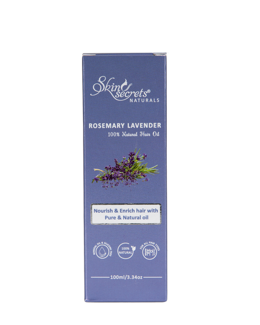 Skin Secrets India Rosemary Lavender Hair Oil| 100% natural Mineral & Silicone Free