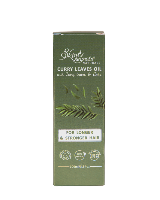 Skin Secrets India Curry Leaves Hair Oil| 100% natural Mineral & Silicone Free