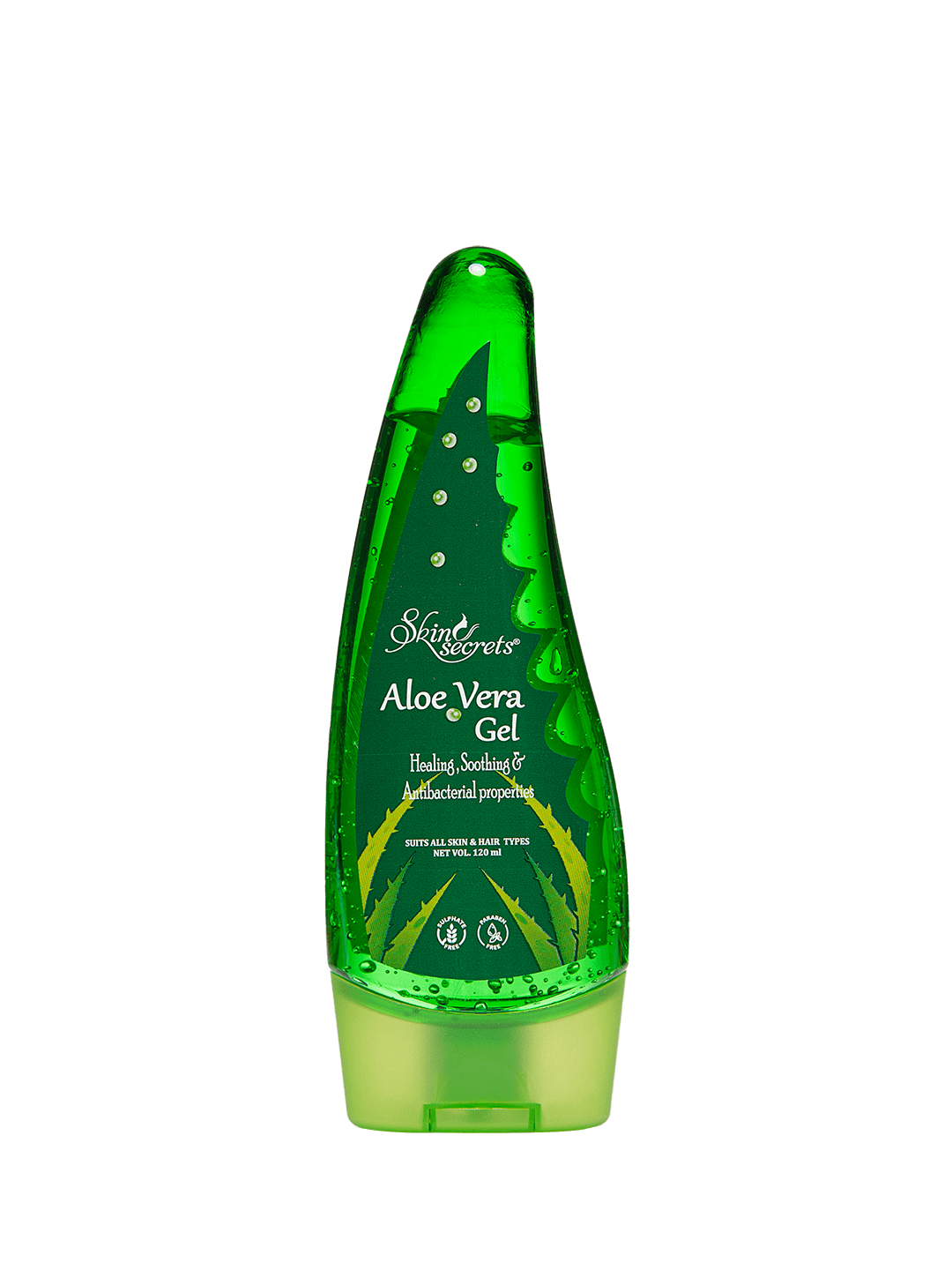Skin Secrets India Aloe Vera Gel with Aloe Vera and Vitamin E for face skin & hair
