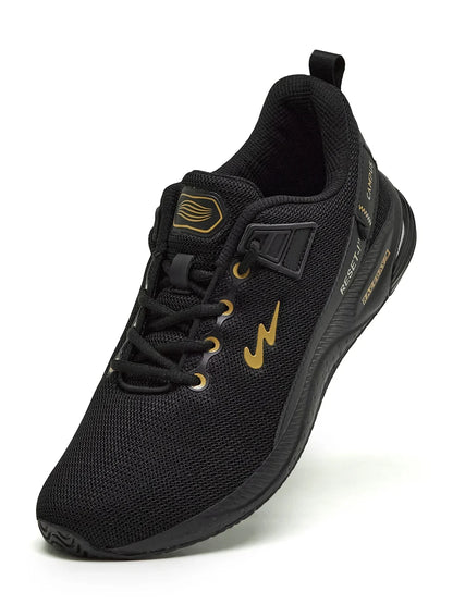 Campus REFRESH PRO Black Mens Running Shoes