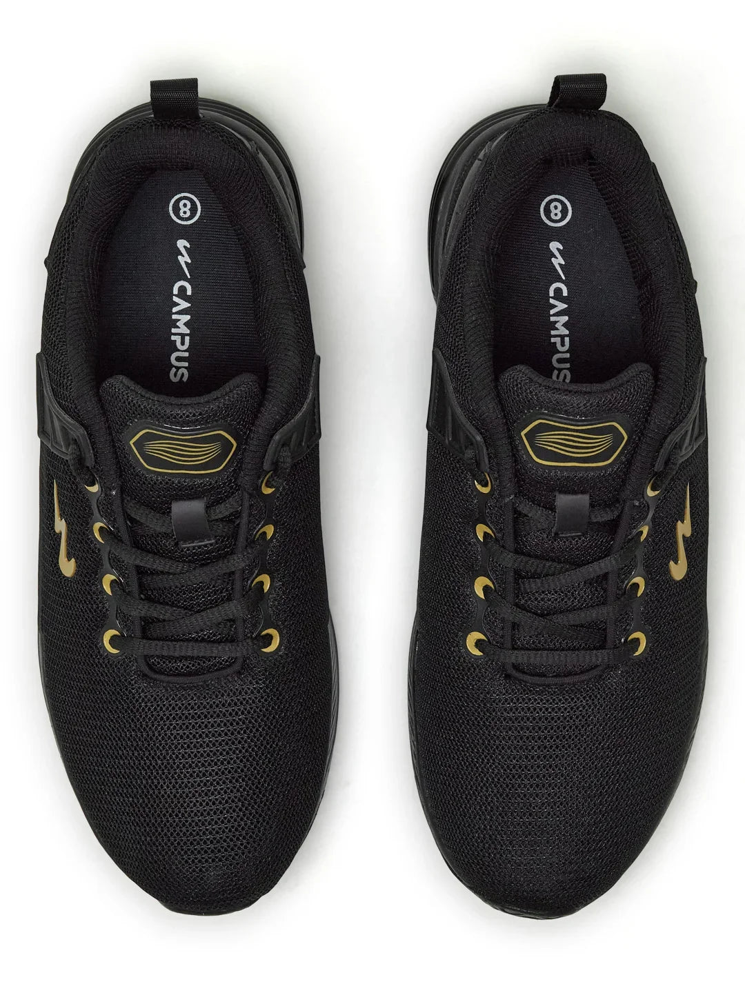 Campus REFRESH PRO Black Mens Running Shoes