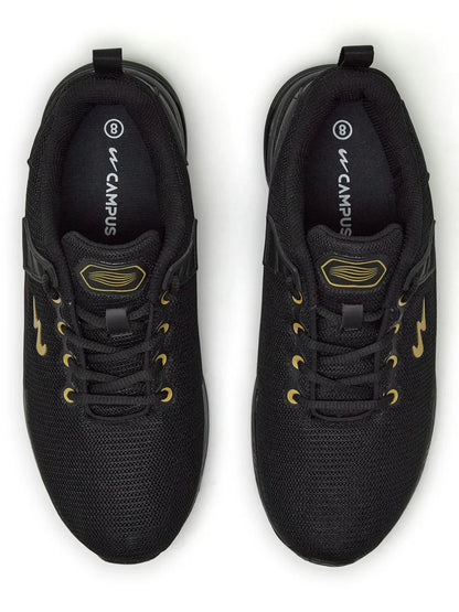 Campus REFRESH PRO Black Mens Running Shoes