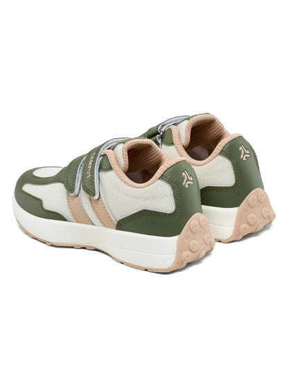 Campus REMI CS K Off White Kids Sneakers olive