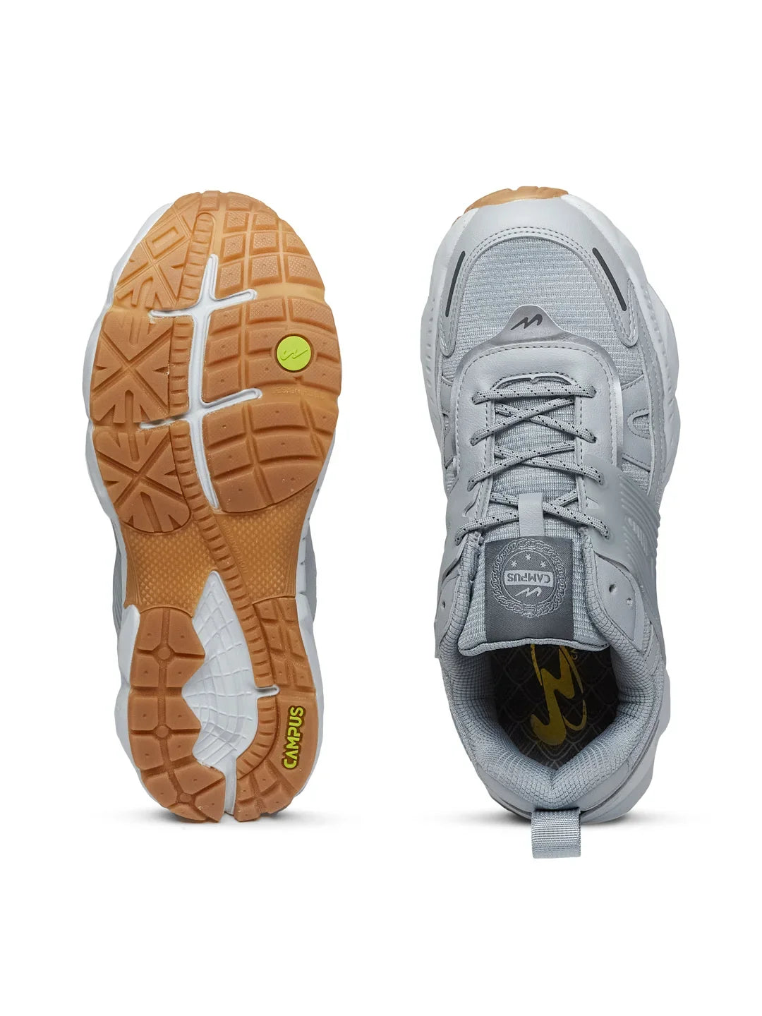 Campus REPORT Grey Mens Sneakers