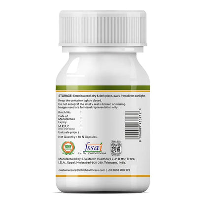 Inlife Gingko Biloba Extract 120mg Capsule bottle of 60 capsules - PUSHMYCART